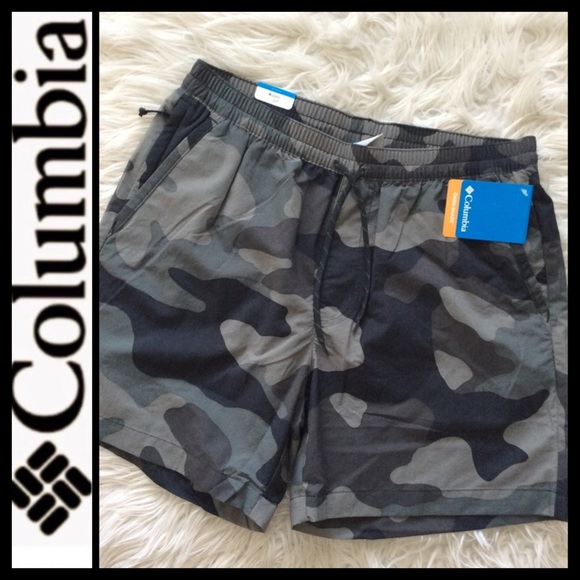 NWT Columbia Men’s Omni-Shade Camo Swim Trunks - Picture 4 of 8